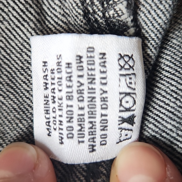 Velvet Heart Elina High Rise Straight Leg Jeans, Black/Gray, L - Picture 7 of 8